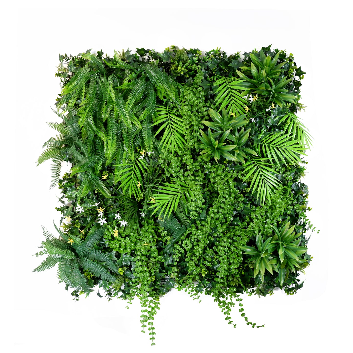 Faux Ivy Wall Panels, Artificial Grass Wall Panels, Perfect for Indoor and Outdoor Decor 40“*40” 1 Pack